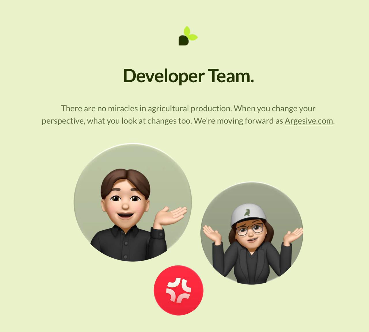 “Developer Team” announcement graphic